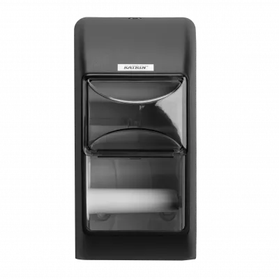 104452_katrin_toilet_2_roll_dispenser_black_front