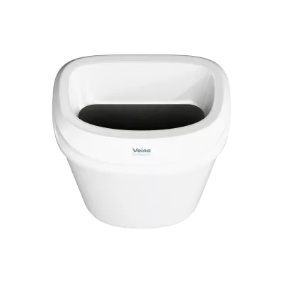 MaxBIN Future белый Veiro Professional корзина для мусора на 32 л с крышкой