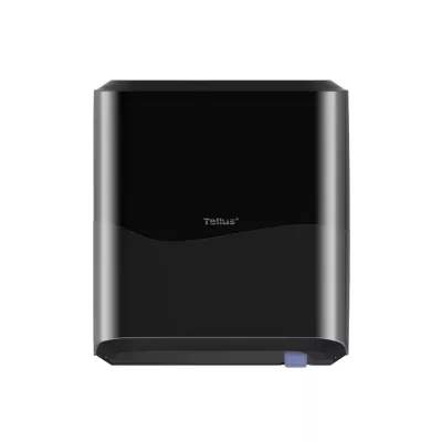 911008 HT1 Диспенсер для полотенец в рулонах черный Tellus Matic Solution®