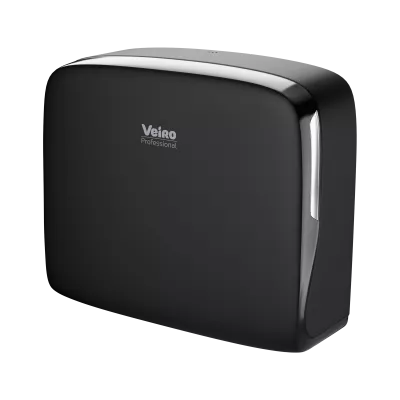 PRIMA mini Future черный Veiro Professional диспенсер для полотенец Z,W-сложения, пластик