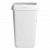 91899_katrin_waste_bin_with_lid_25_litre_white_front 91899_katrin_waste_bin_with_lid_25_litre_white_front