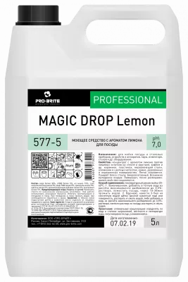 Magic Drop Lemon. 5 л Средство для мытья посуды