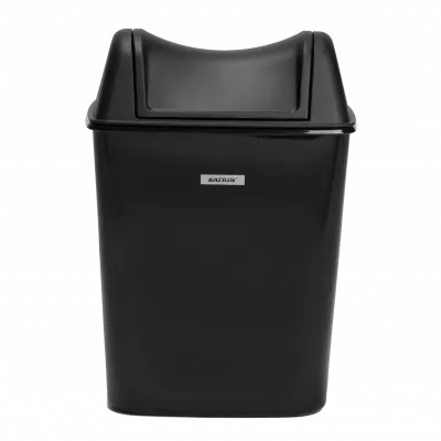 92223_katrin_lady_hygiene_bin_8_litre_black_front