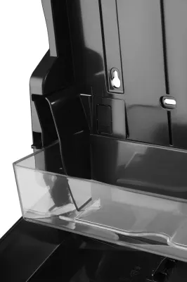 PRIMA черный Veiro Professional Диспенсер для листовых бумажных полотенец V/Z/W-сложения, пластиковый