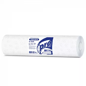 C243 Protissue бумажные простыни,2сл.,135л,500*370мм,9рул.*50м.