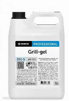 Grill-gel. 5 л Чистящее средство для удаления нагара и жира