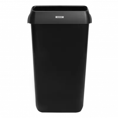 92261_katrin_waste_bin_with_lid_25_litre_black_front