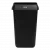92261_katrin_waste_bin_with_lid_25_litre_black_front 92261_katrin_waste_bin_with_lid_25_litre_black_front