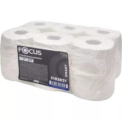 5103021 Focus Smart Jumbo Туалетная бумага 1сл. (12рул*200м)