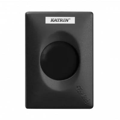 92247_katrin_hygiene_bag_dispenser_black_front