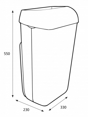 91899_92261_katrin_waste_bin_with_lid_25_l_white_measurements