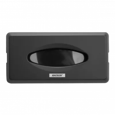 104476_katrin_facial_tissue_dispenser_black_front