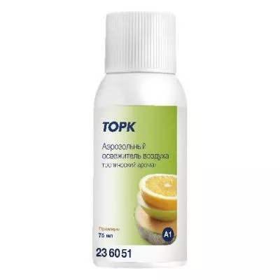 236051 Tork аэрозольный освежитель воздуха, тропический аромат, 75 мл, 12шт.*упак.