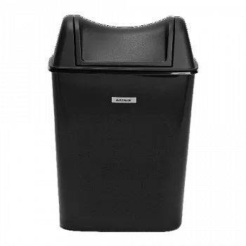 92223_katrin_lady_hygiene_bin_8_litre_black_front