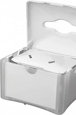 EASYNAP micro (303410) Диспенсер для настольных салфеток Z-сложения Veiro Professional, белый